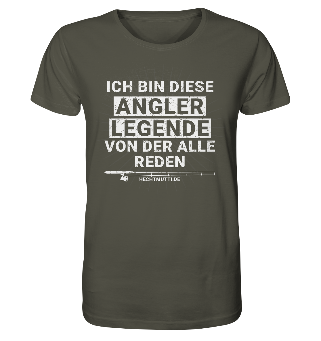 Angler Legende - Männer Bio T-Shirt