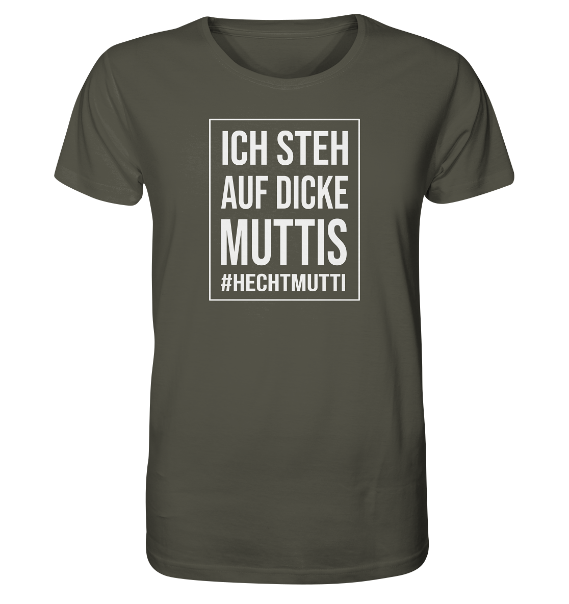 Dicke Muttis - Männer Bio T-Shirt
