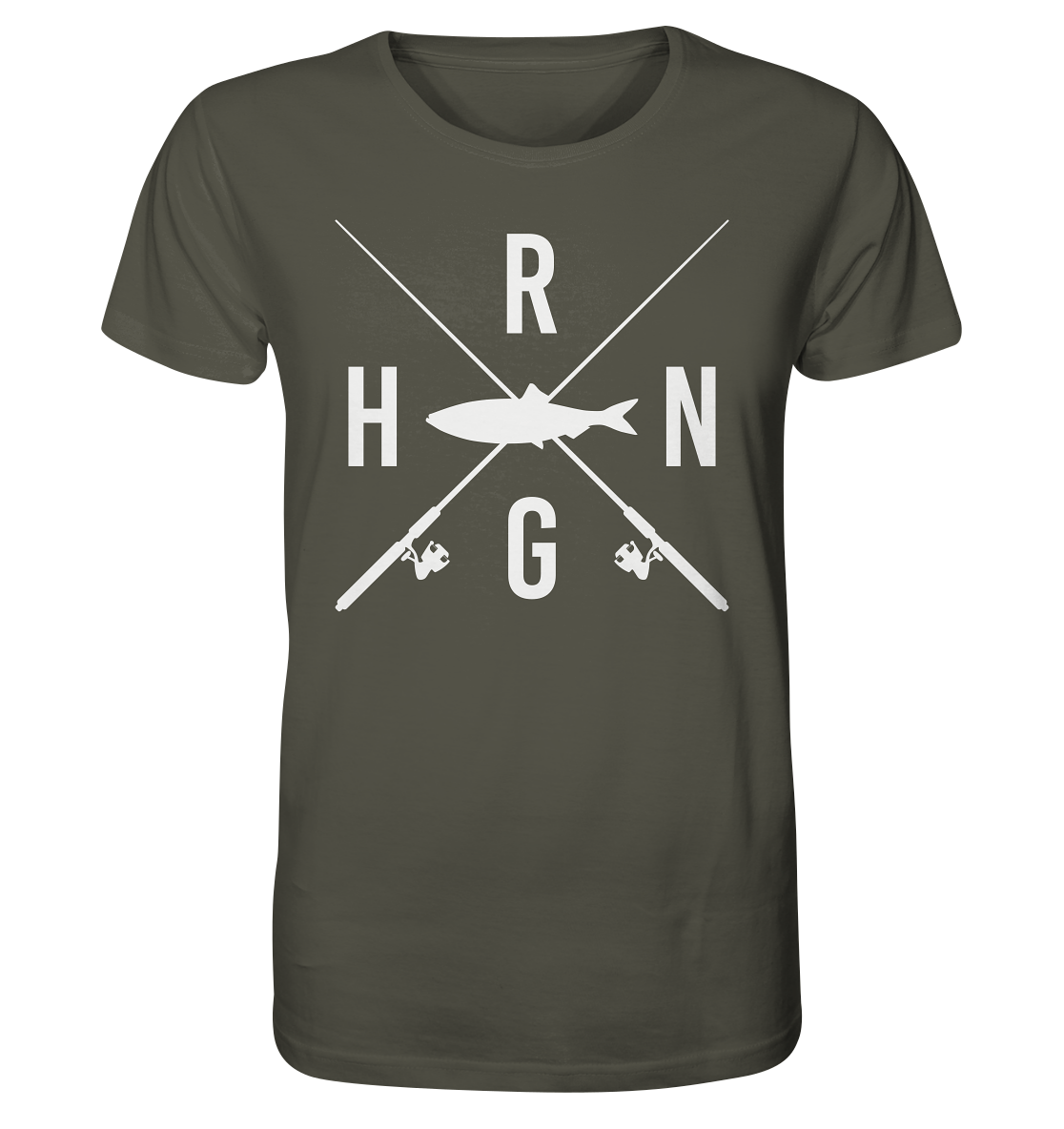 Hering gekreuzte Ruten - Männer Bio T-Shirt