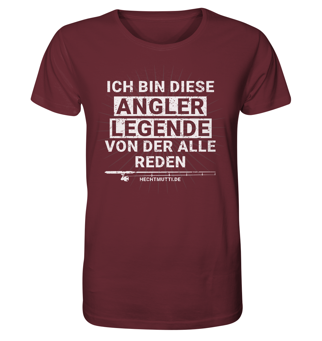 Angler Legende - Männer Bio T-Shirt