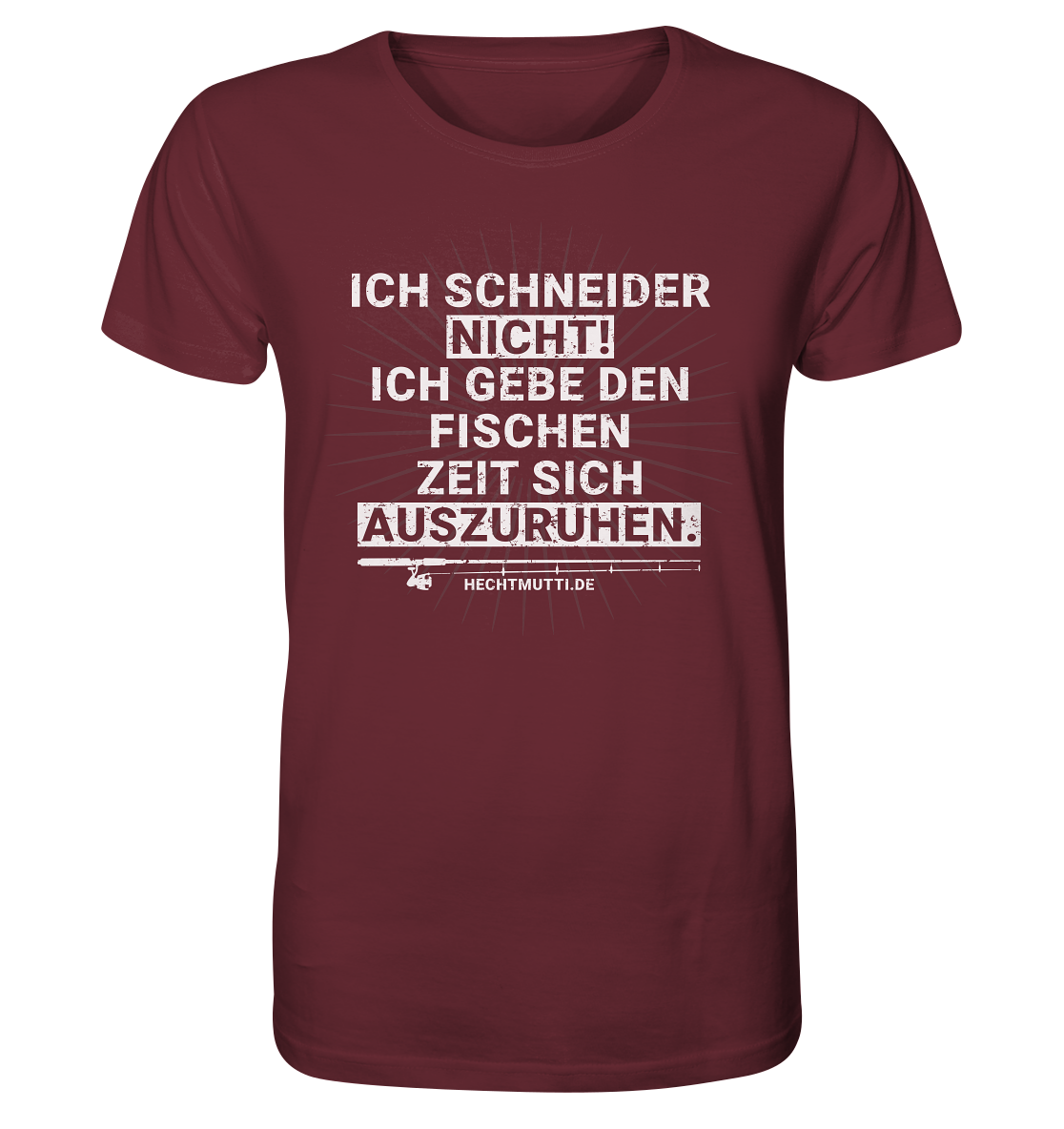 Ich Schneider nicht - Männer Bio T-Shirt