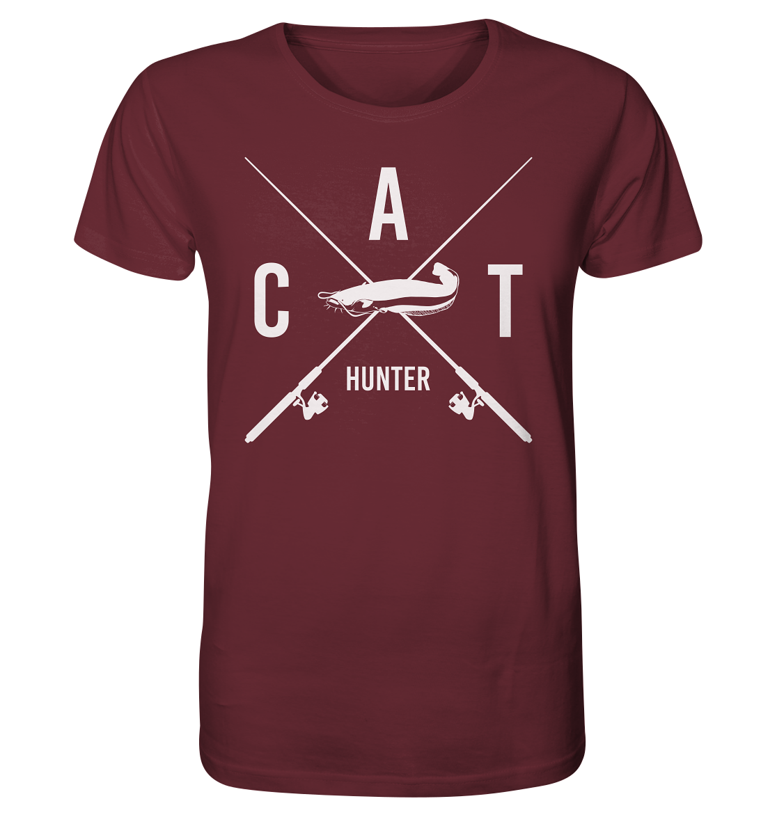 Cat Hunter  - Männer Bio T-Shirt