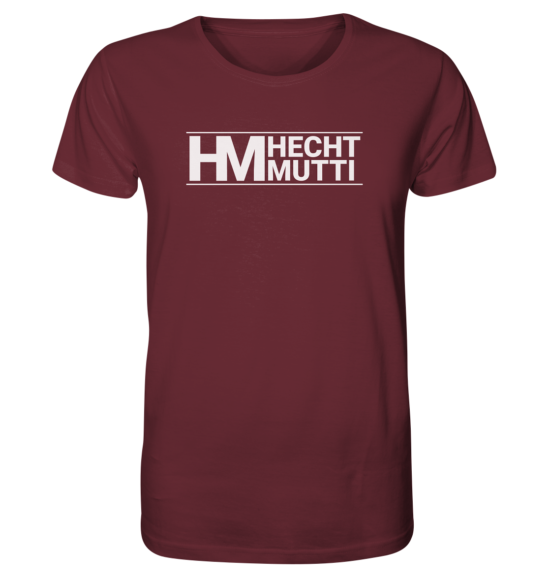 Hechtmutti - Männer Bio T-Shirt