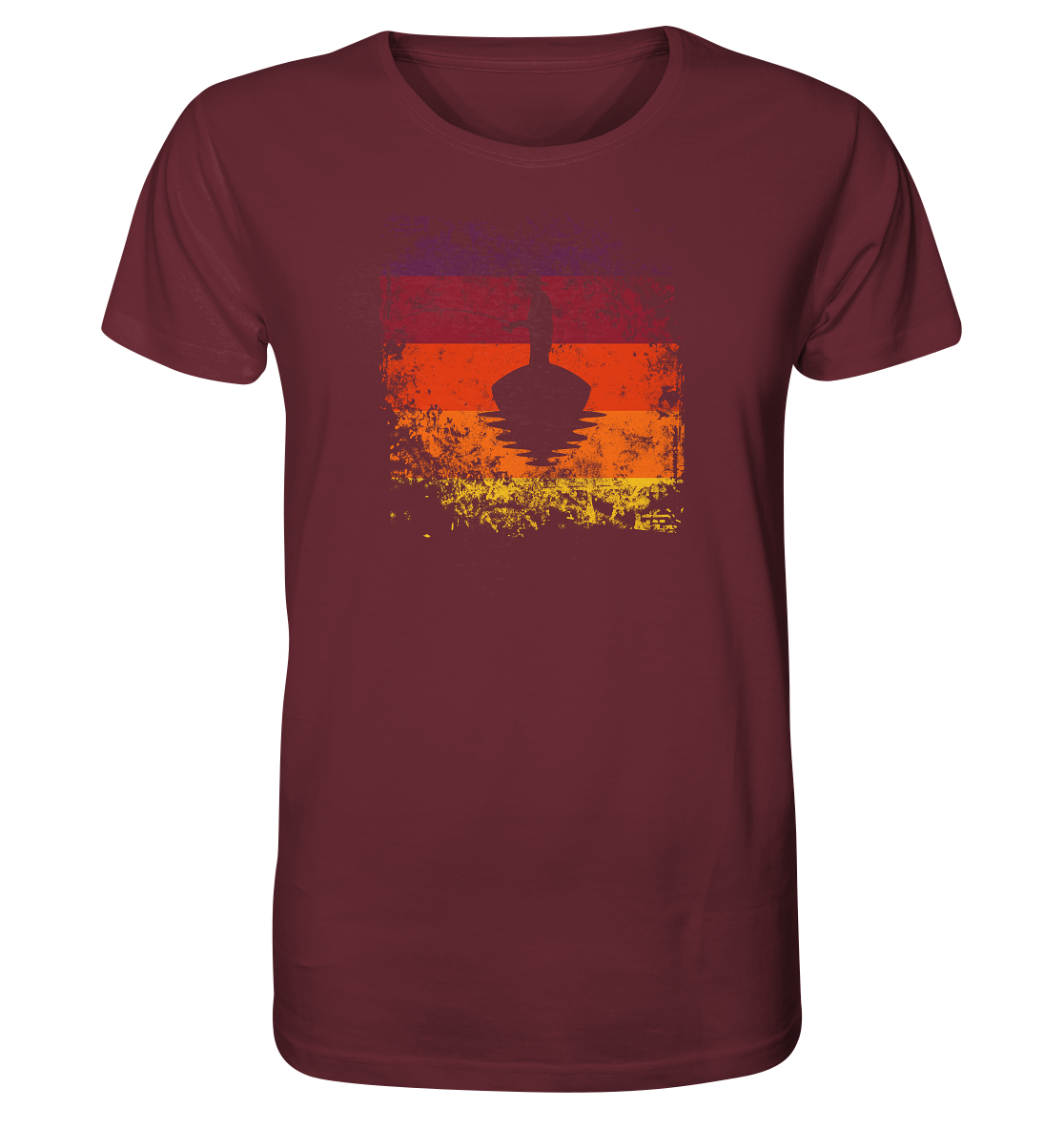 Der Angler - Männer Bio T-Shirt