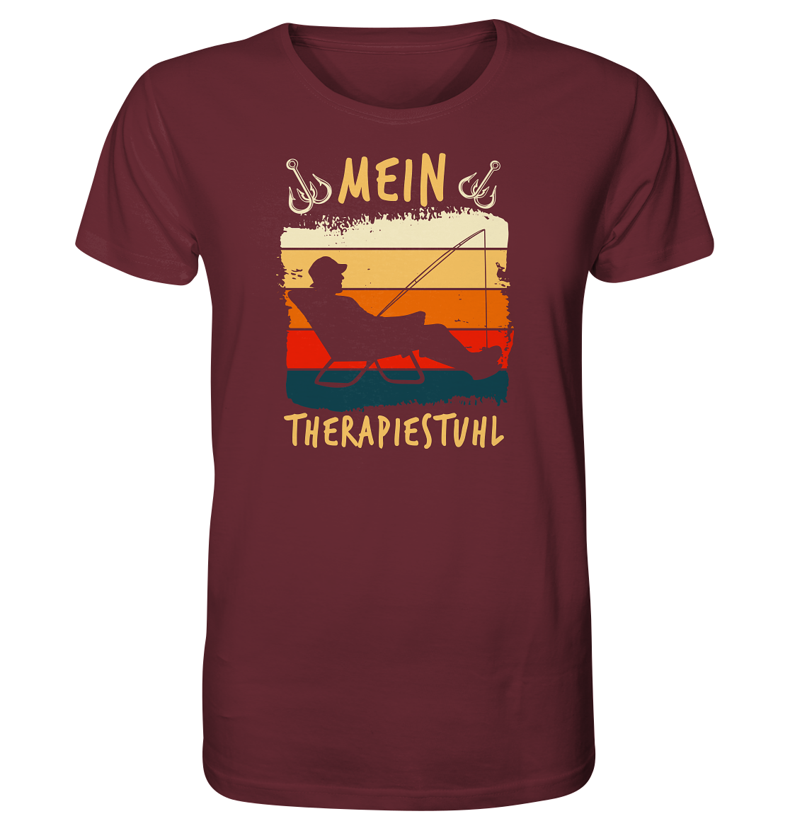 Mein Therapiestuhl Retro - Männer Bio T-Shirt