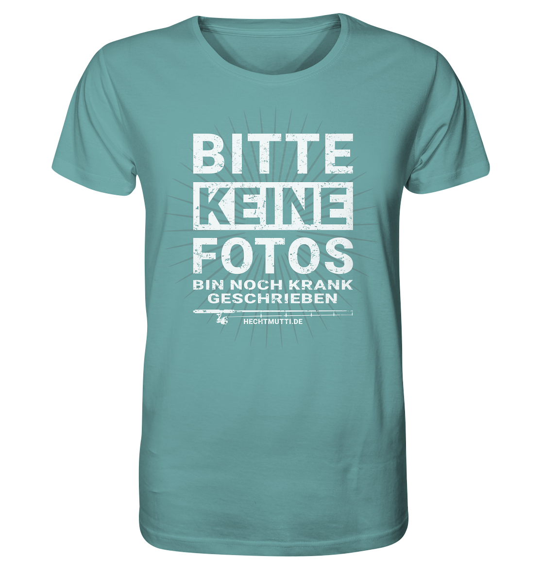Keine Fotos - Männer Bio T-Shirt
