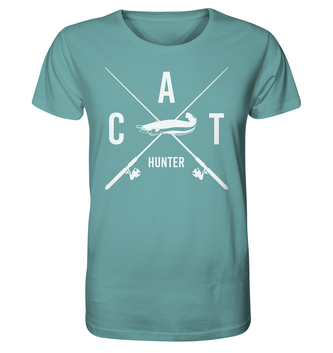 Cat Hunter  - Männer Bio T-Shirt