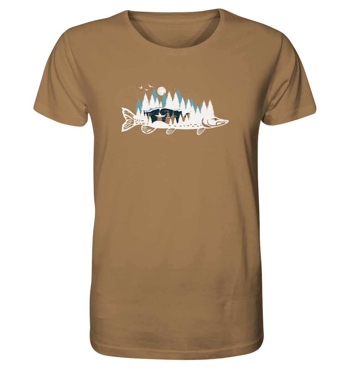 Pike Forest - Männer Bio T-Shirt