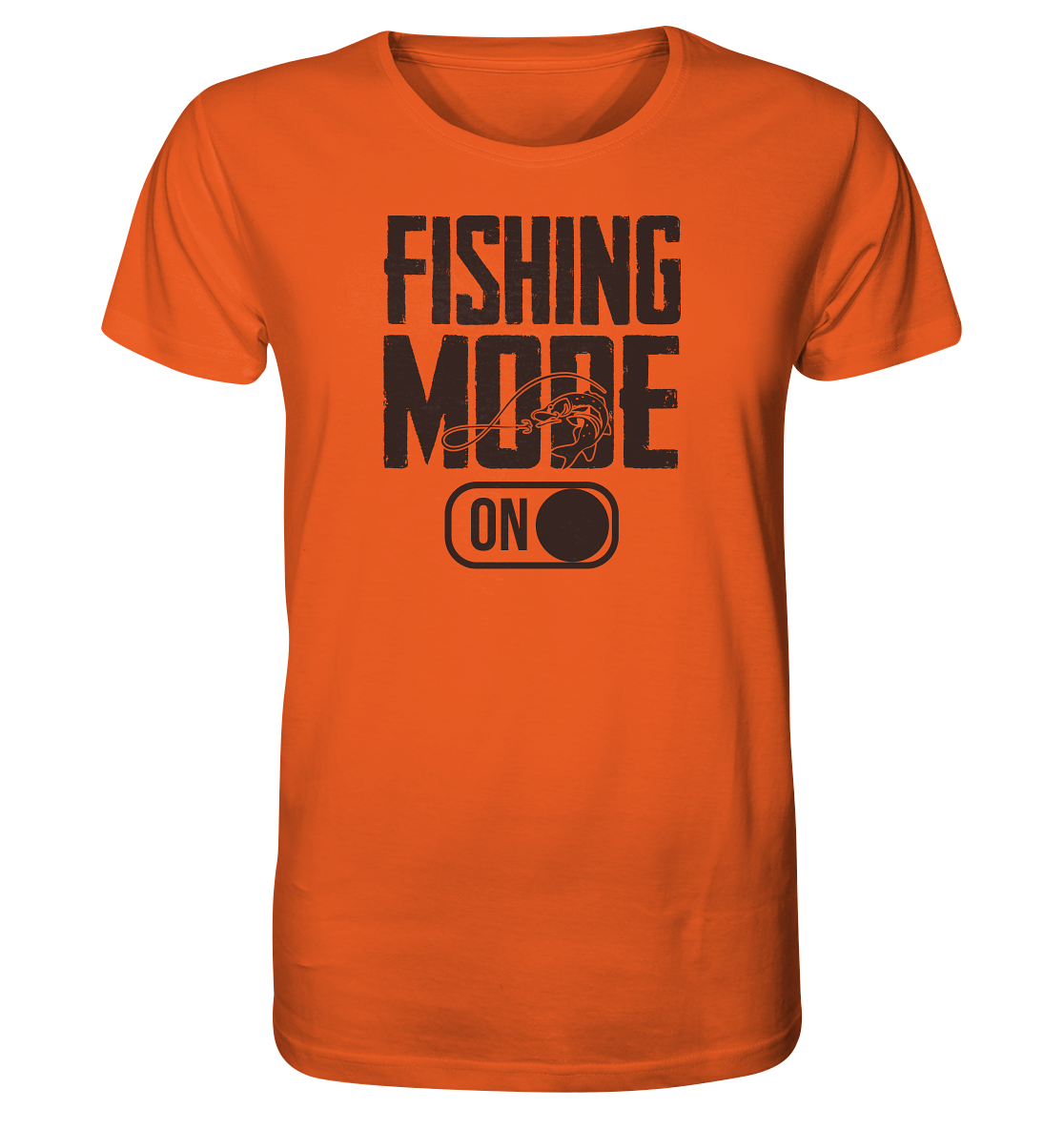 Fishing Mode On - Männer Bio T-Shirt