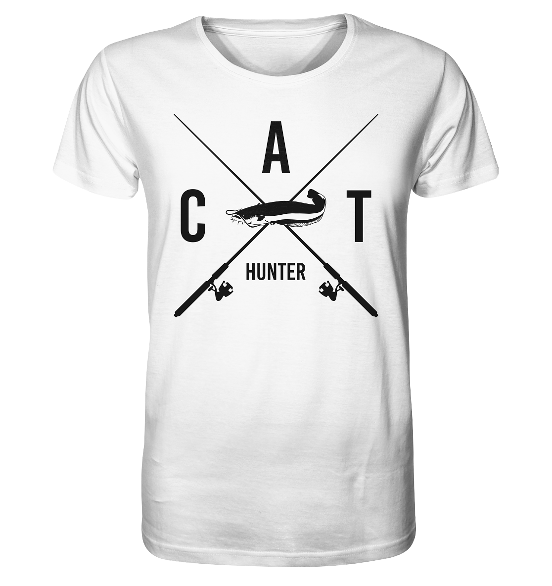Cat Hunter  - Männer Bio T-Shirt