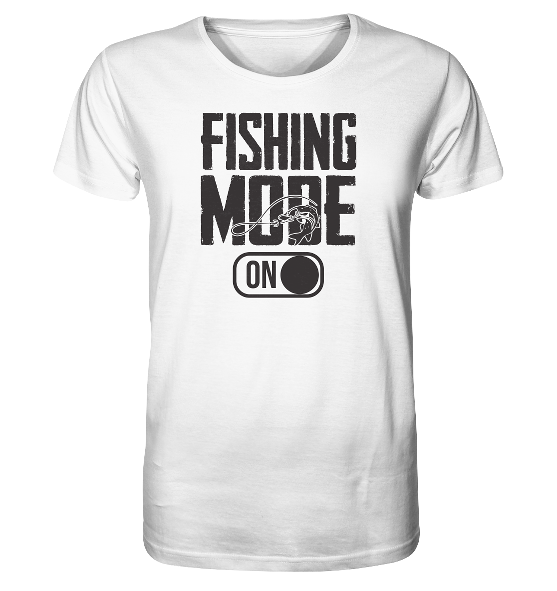 Fishing Mode On - Männer Bio T-Shirt