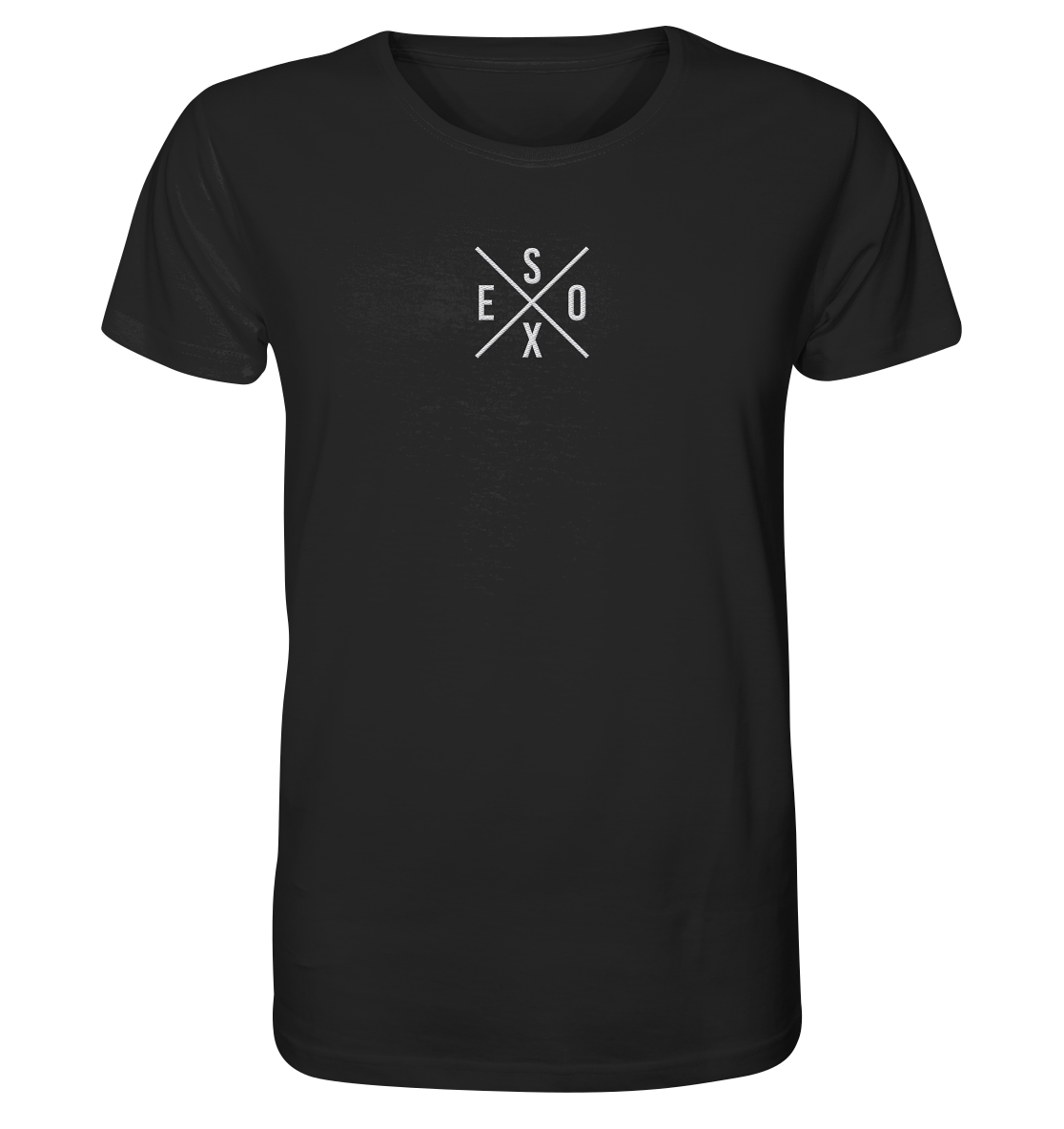 Hecht gekreuzt ESOX - Männer Bio T-Shirt (Stick)