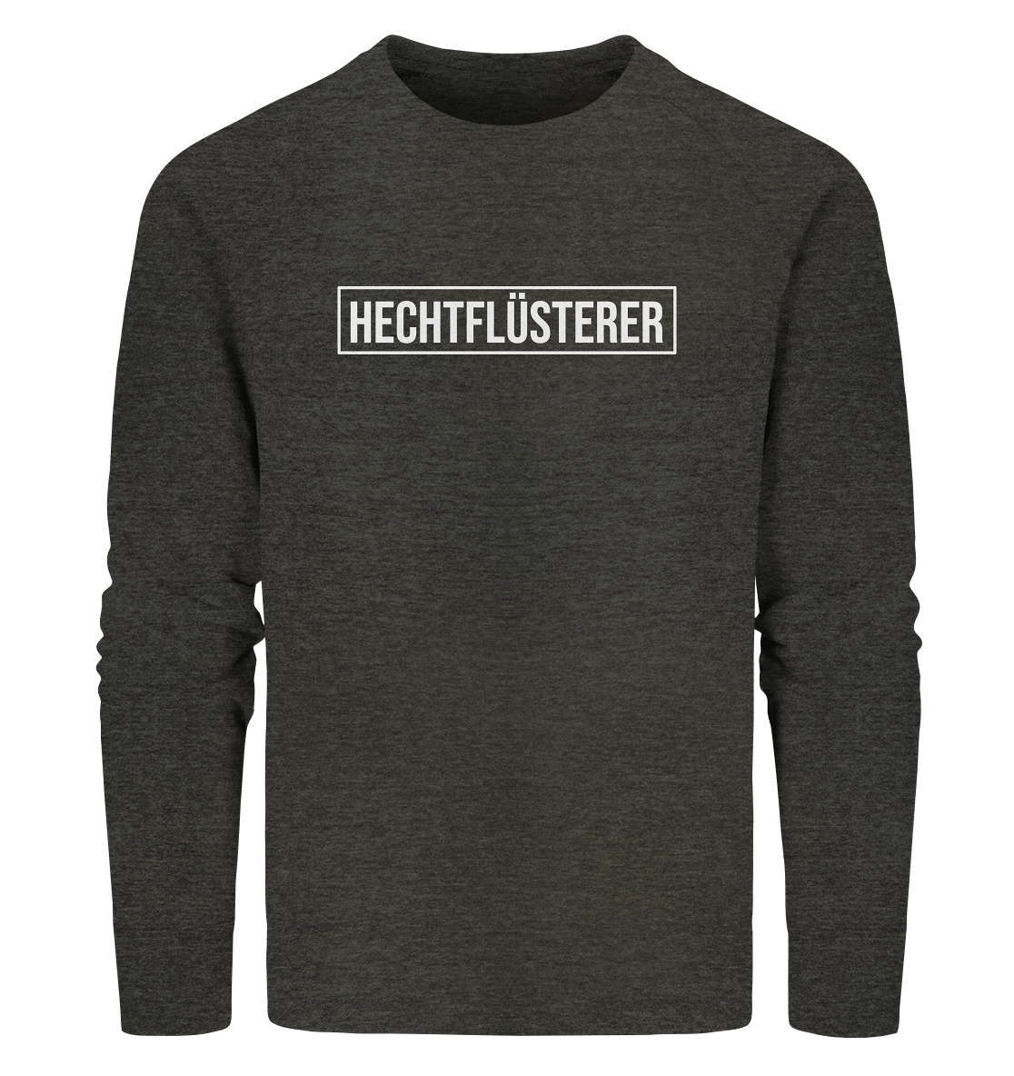 Hechtflüsterer - Männer Bio Sweatshirt