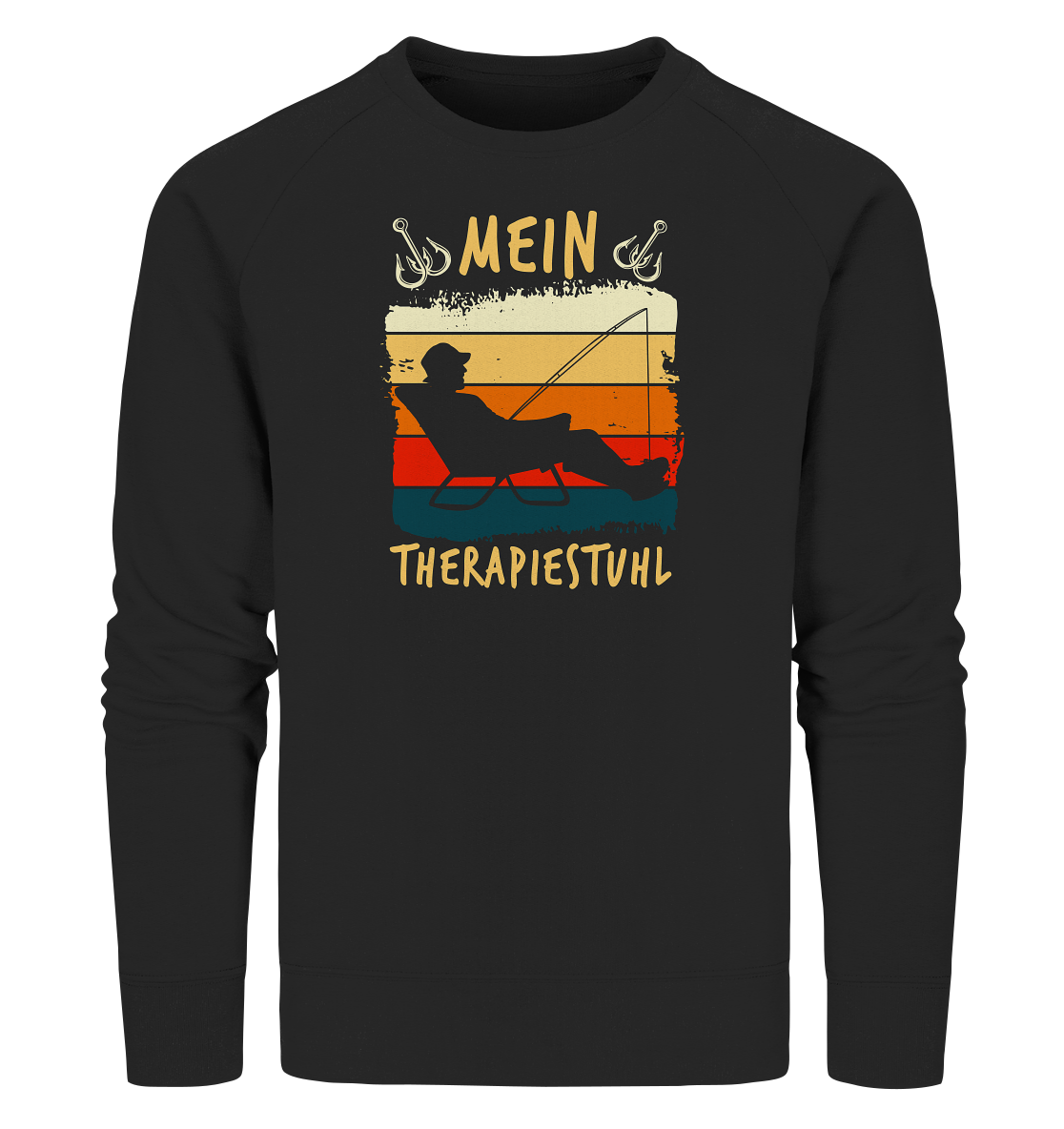 Mein Therapiestuhl Retro - Männer Bio Sweatshirt