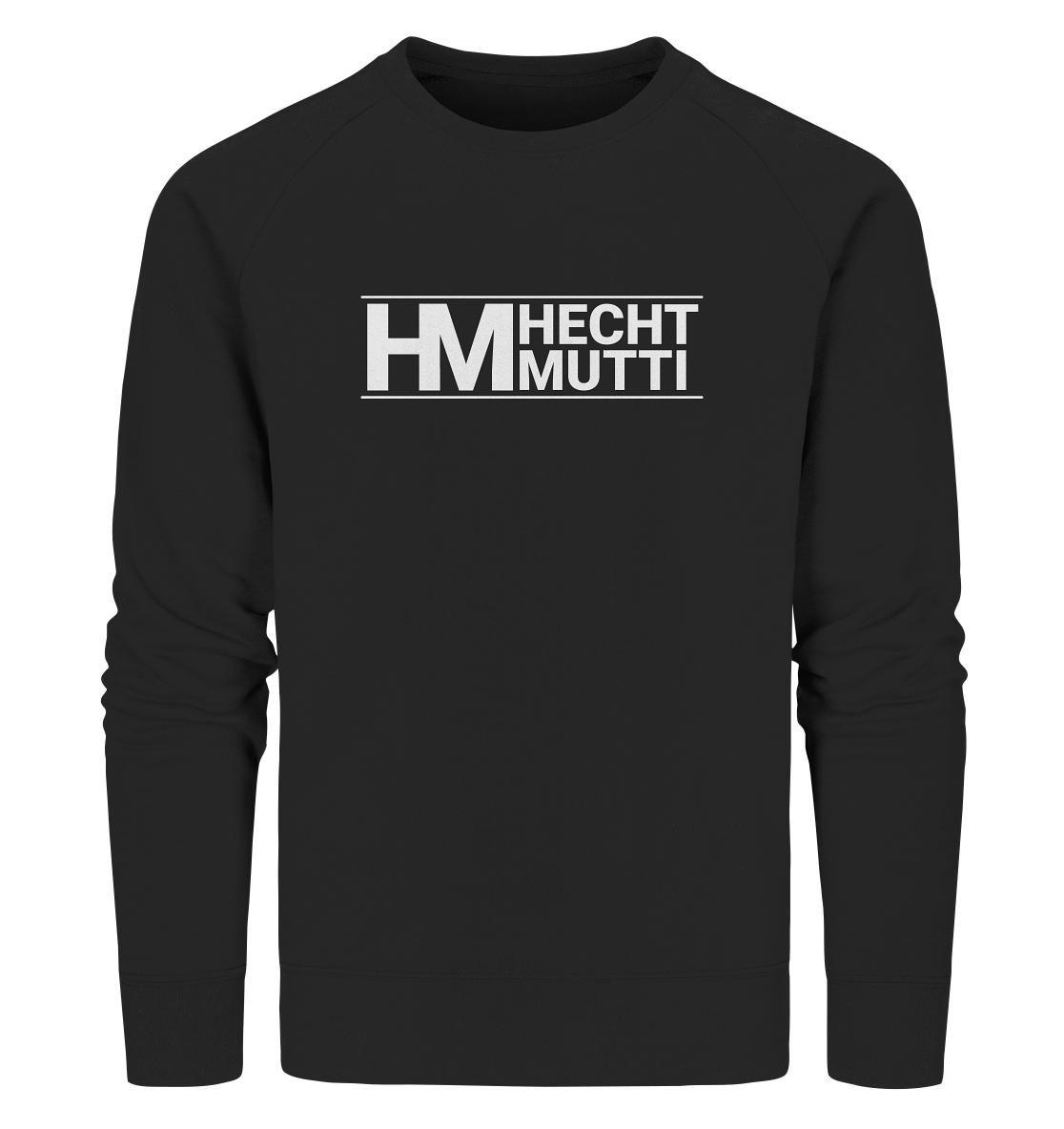 Hechtmutti - Männer Bio Sweatshirt