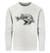 Die Hechtmutti - Männer Bio Sweatshirt