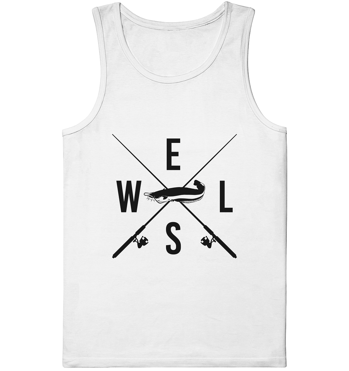 Wels gekreuzte Ruten - Organic Tank-Top