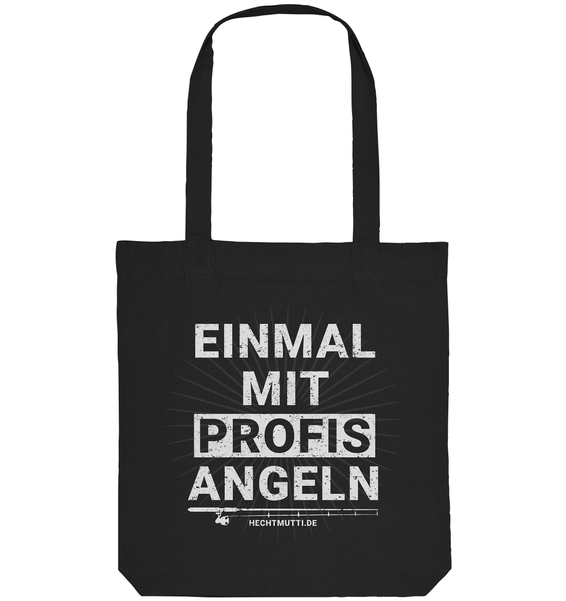 Einmal mit Profis angeln - Organic Tote-Bag