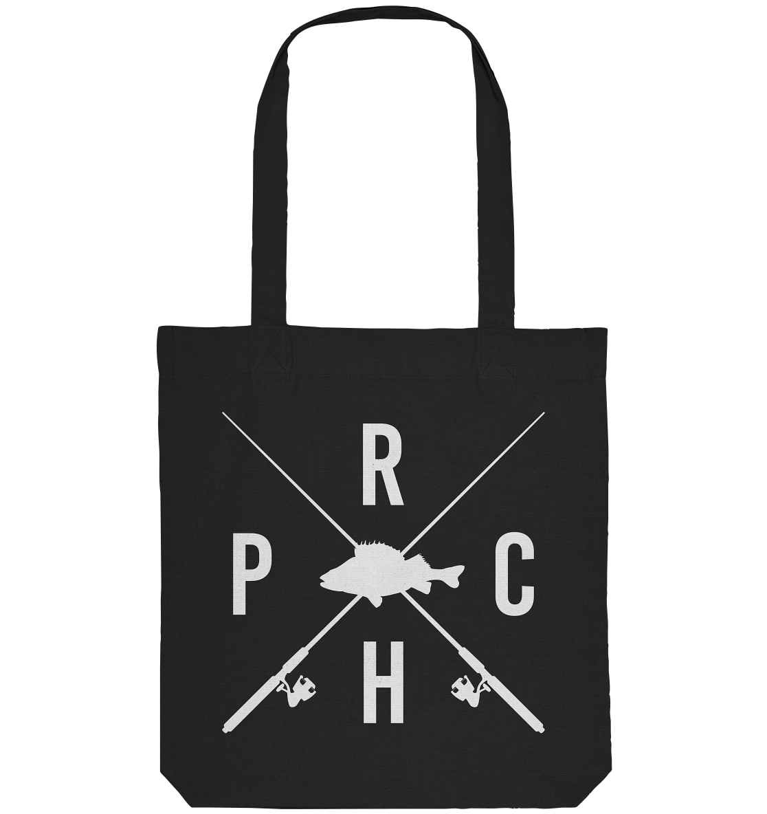 Perch gekreuzte Ruten - Organic Tote-Bag