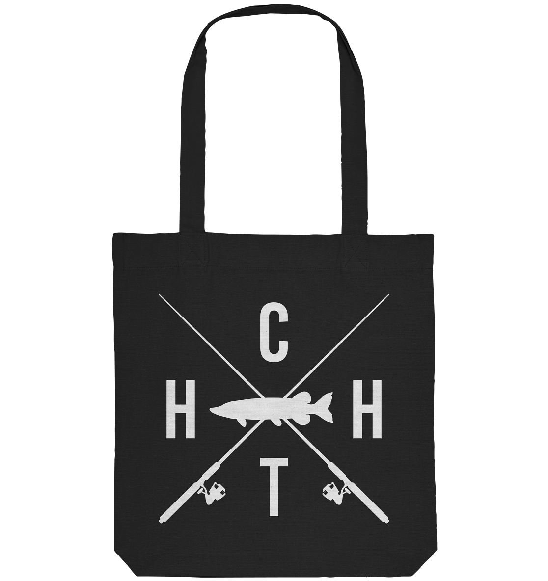 Hecht gekreuzte Ruten  - Organic Tote-Bag