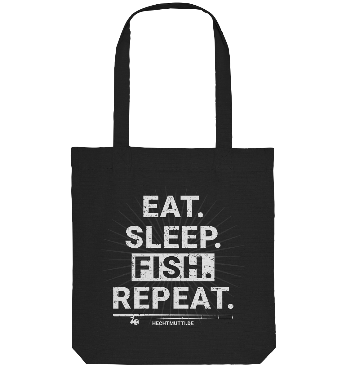 Eat Sleep Fish Repeat - Organic Tote-Bag