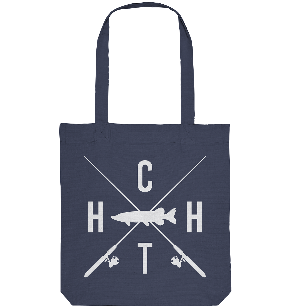 Hecht gekreuzte Ruten  - Organic Tote-Bag