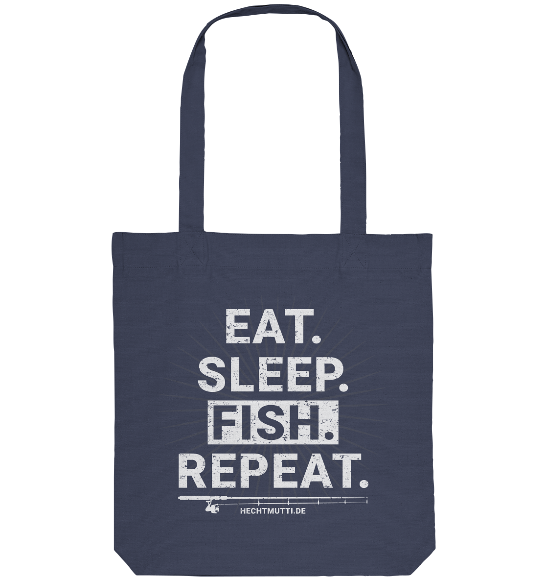 Eat Sleep Fish Repeat - Organic Tote-Bag