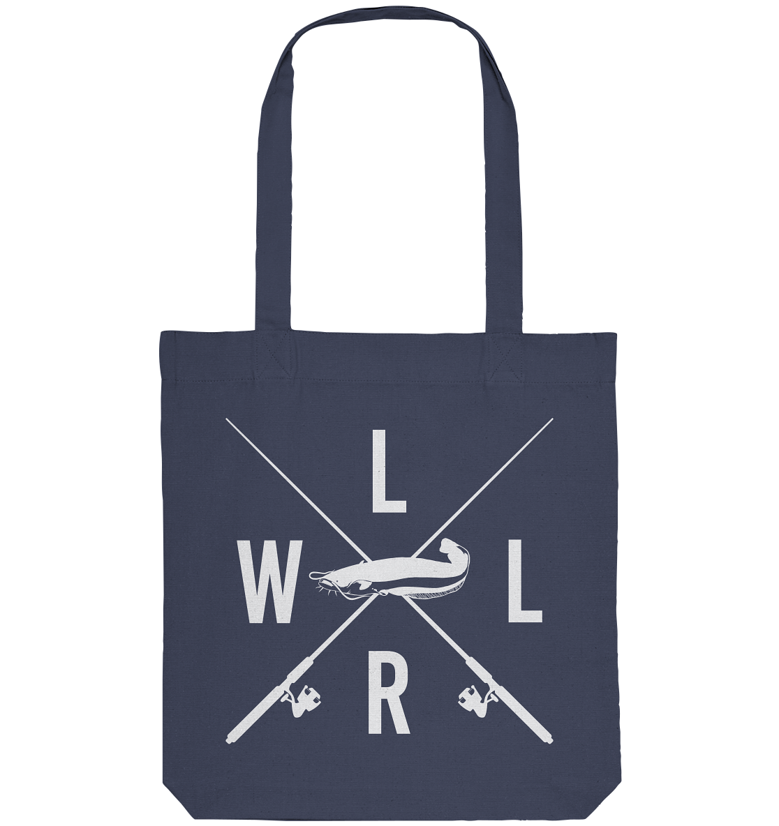 Waller gekreuzte Ruten - Organic Tote-Bag