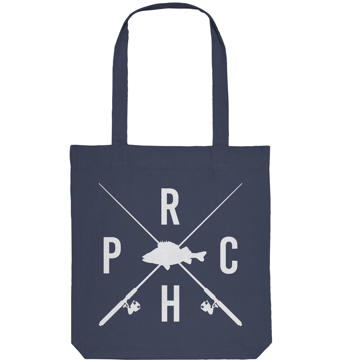 Perch gekreuzte Ruten - Organic Tote-Bag