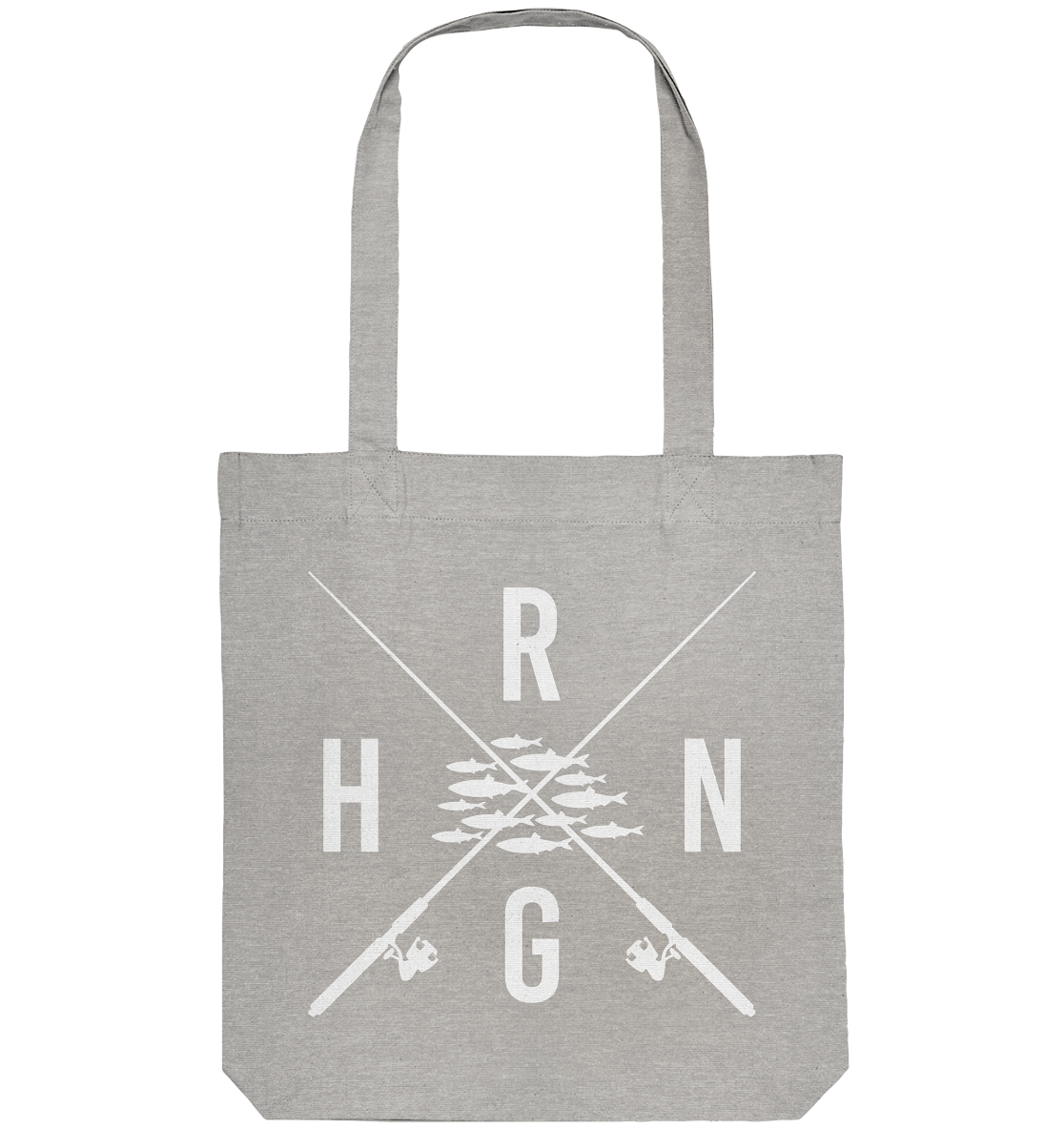 Hering Schwarm gekreuzte Ruten - Organic Tote-Bag