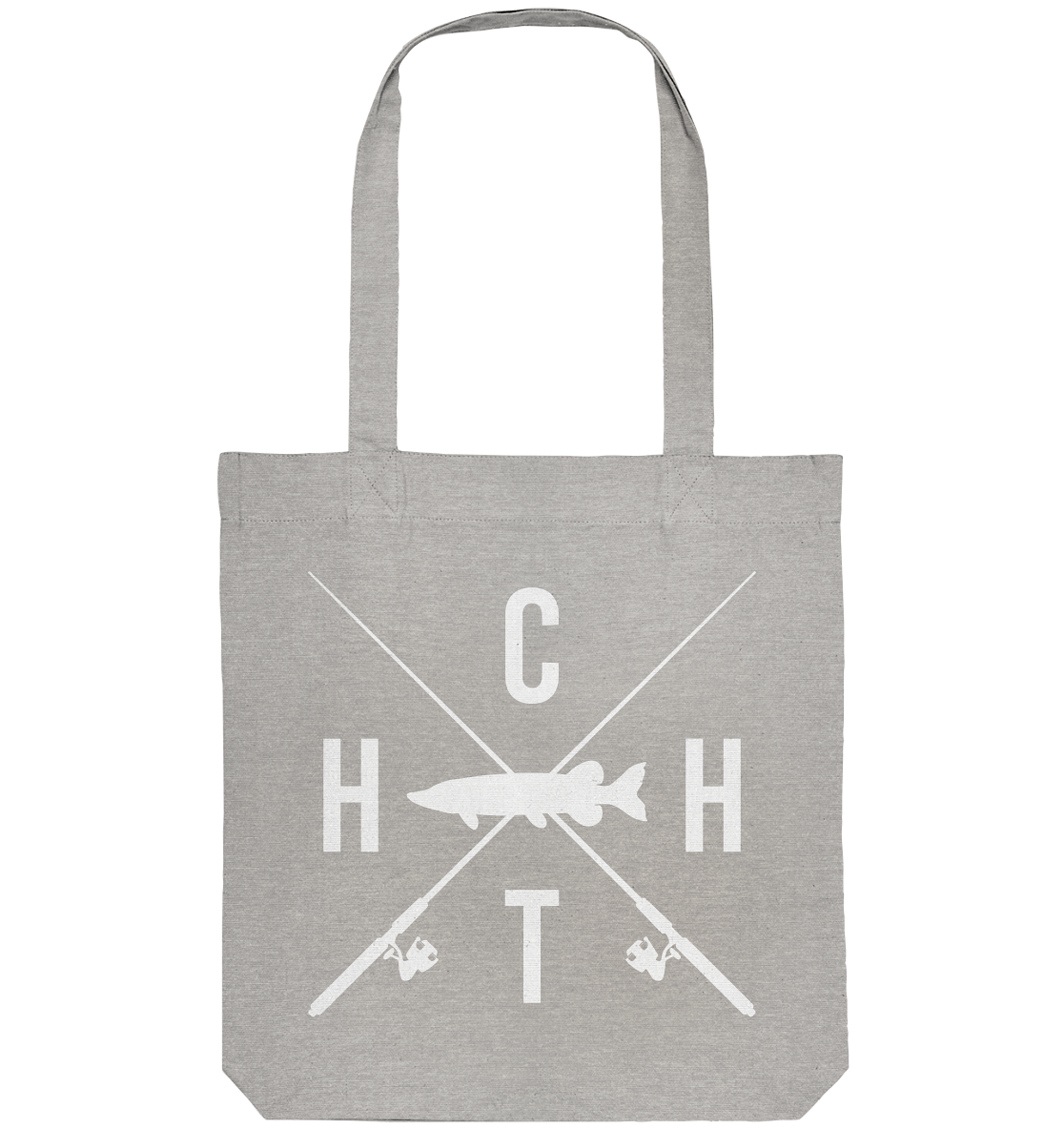 Hecht gekreuzte Ruten  - Organic Tote-Bag