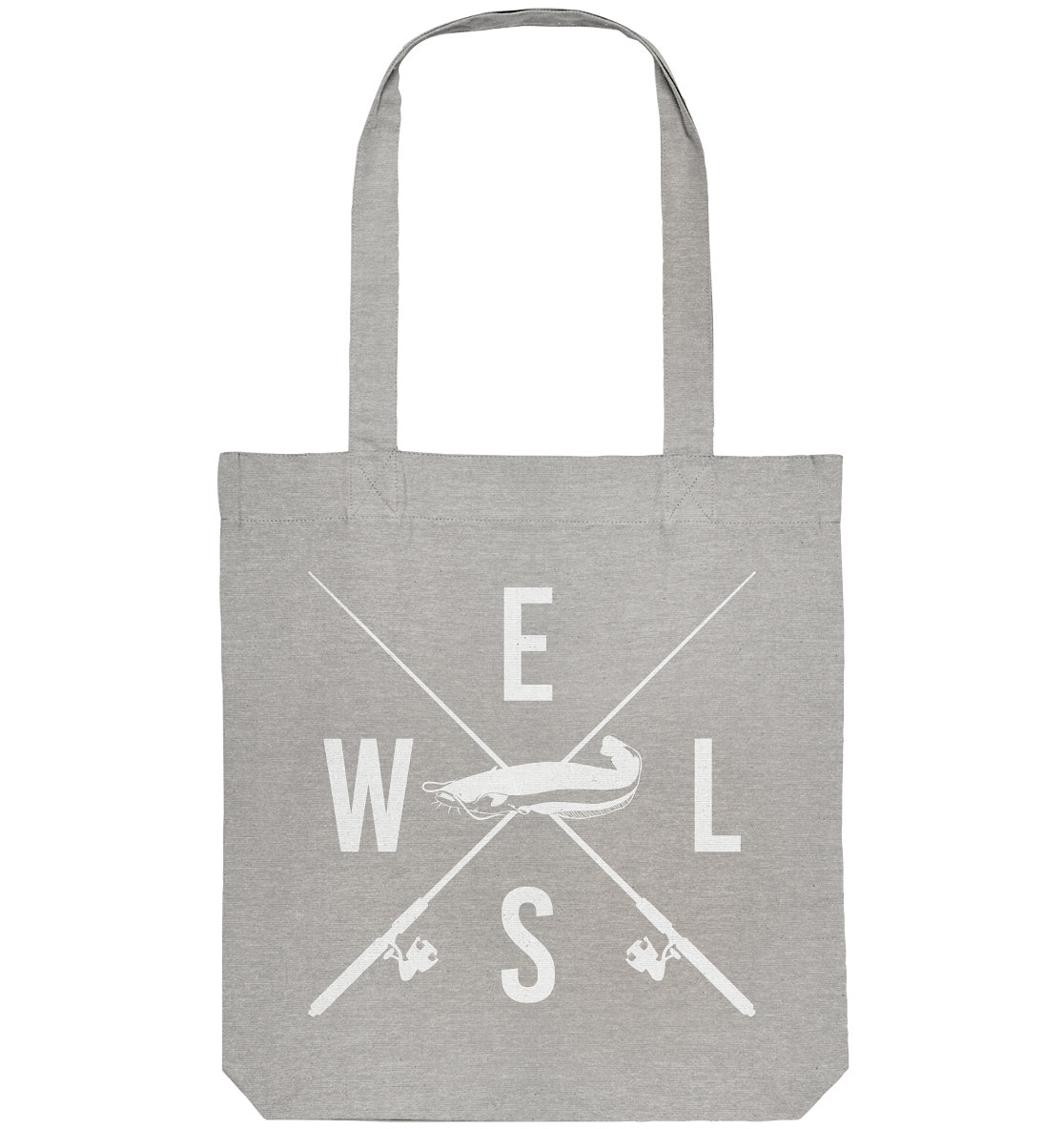 Wels gekreuzte Ruten - Organic Tote-Bag