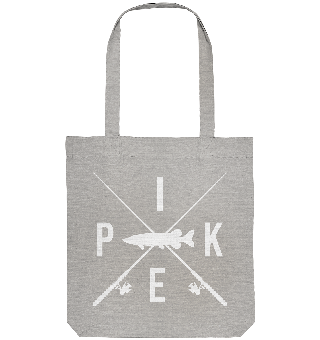 Pike gekreuzte Ruten - Organic Tote-Bag