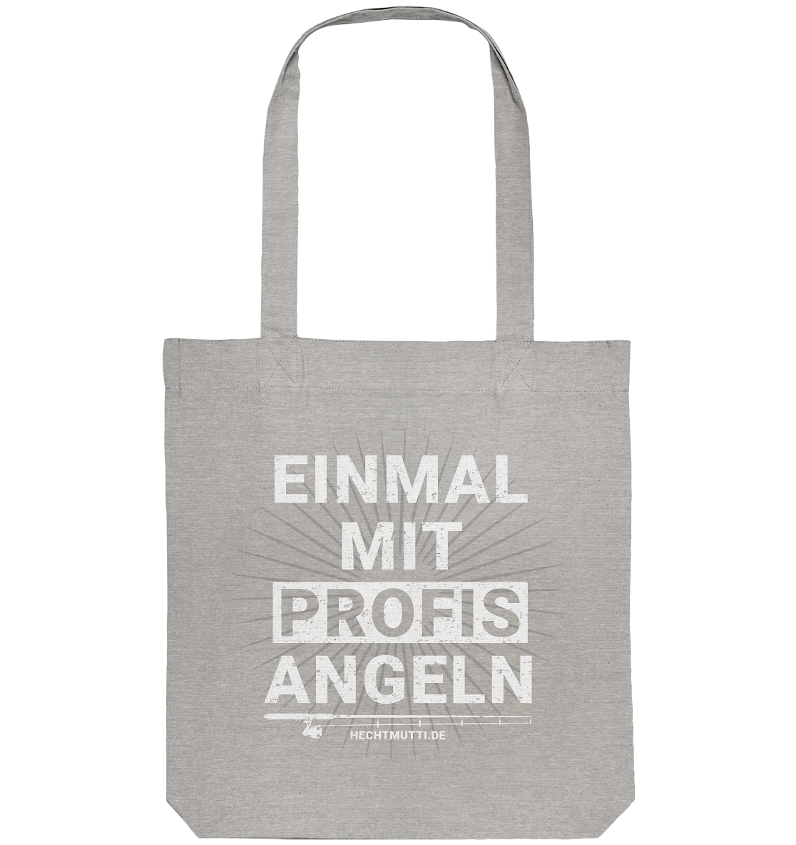 Einmal mit Profis angeln - Organic Tote-Bag