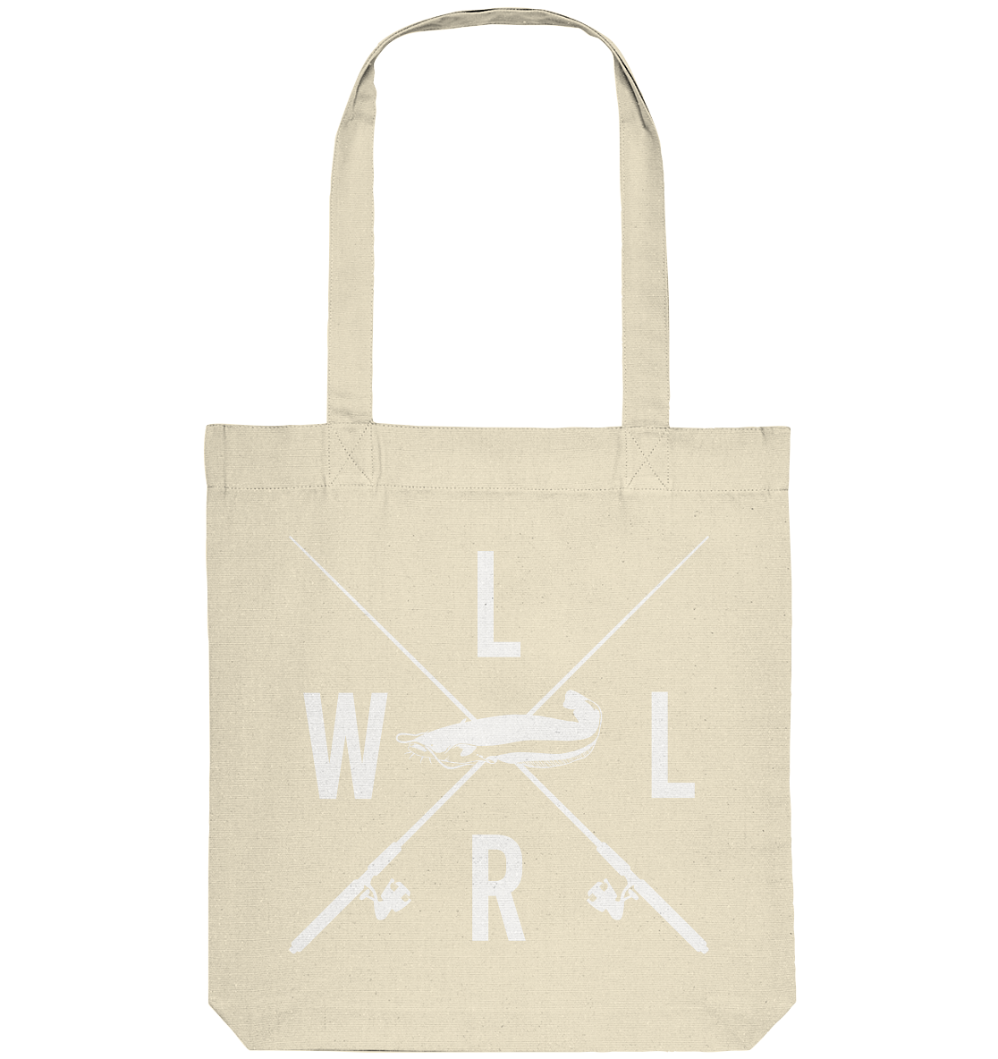 Waller gekreuzte Ruten - Organic Tote-Bag