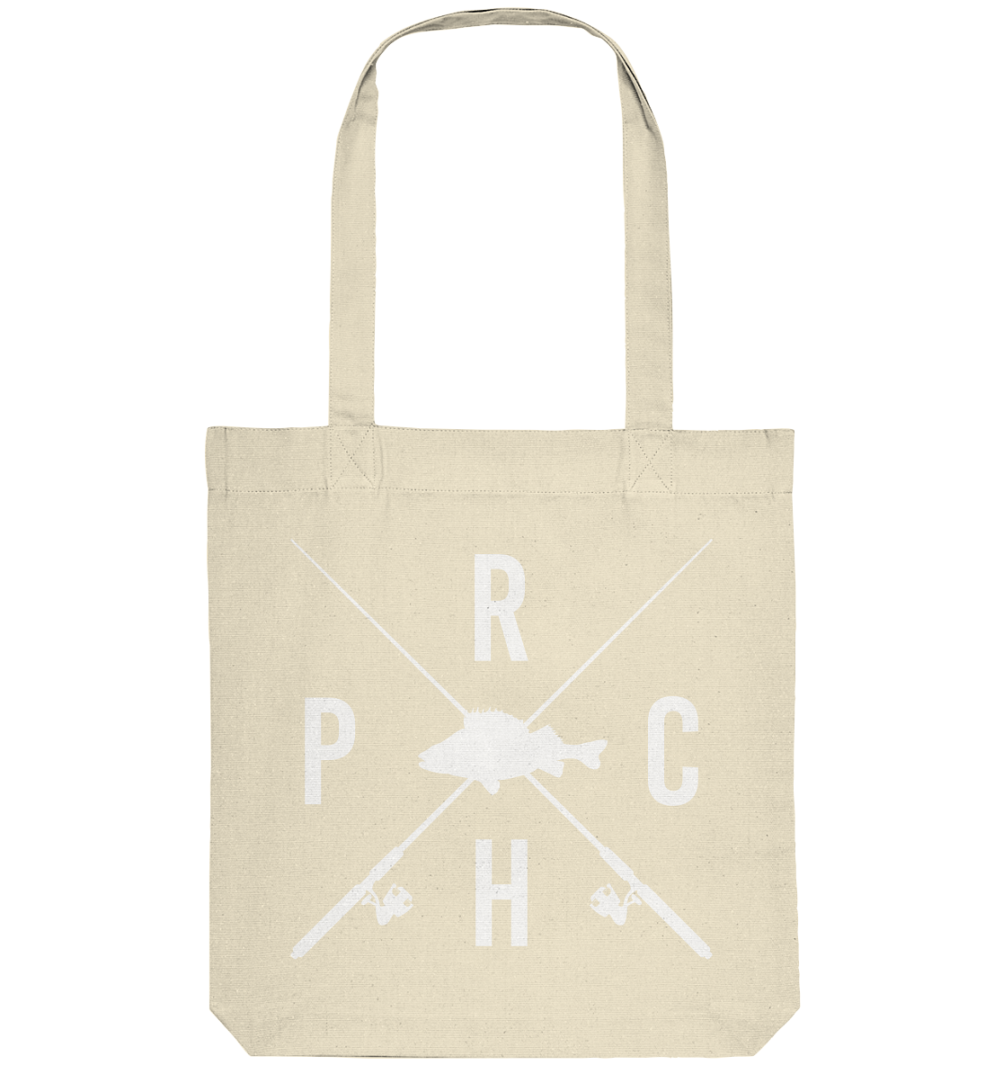 Perch gekreuzte Ruten - Organic Tote-Bag