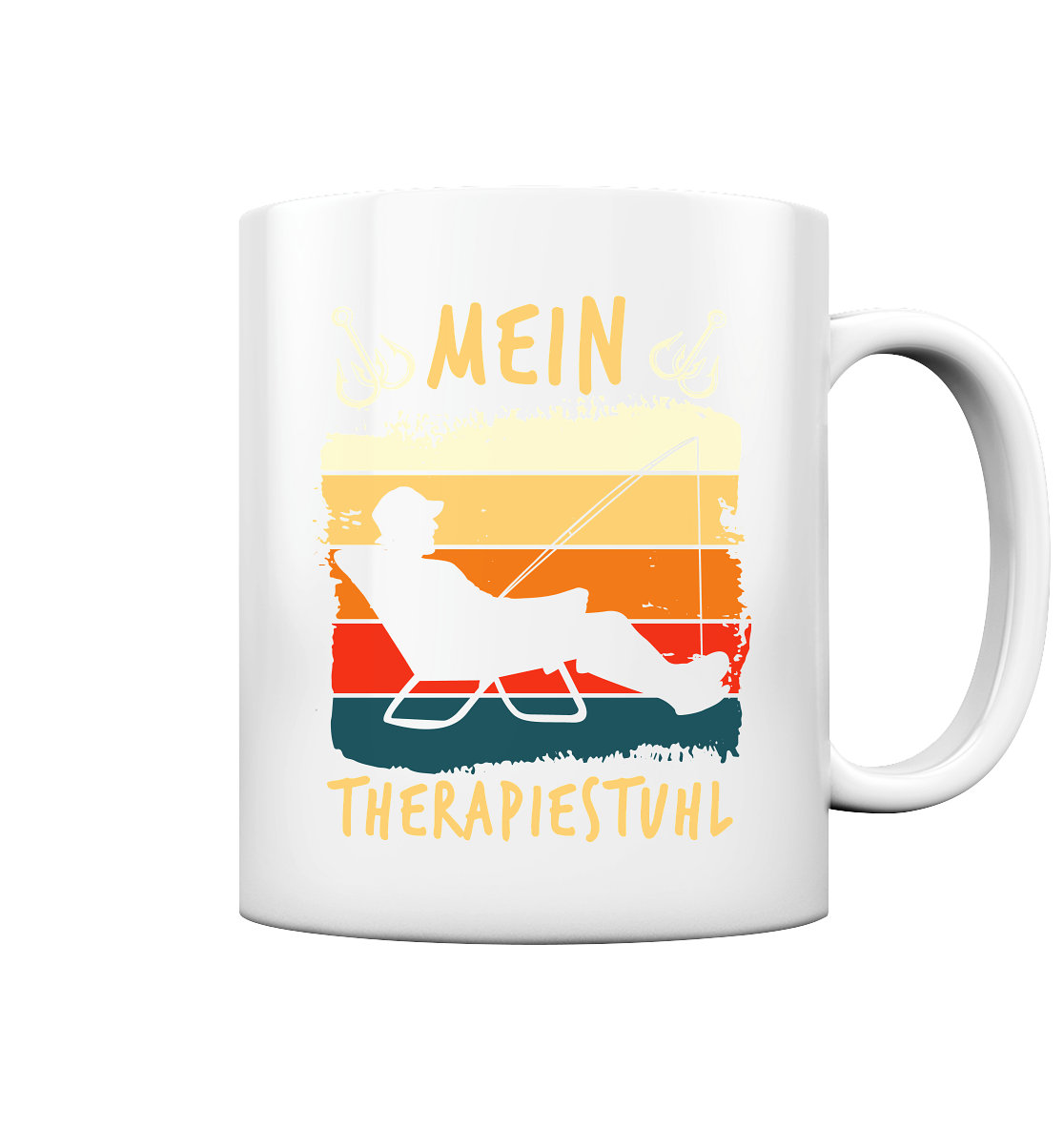 Mein Therapiestuhl Retro - Tasse glänzend